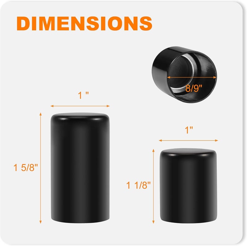 Eumti 4 PCS Detachable Docking Hardware 4 Point Covers Kit Magnet Cover Kit Vivid Black Compatible wiht Harley Touring Electra Glide, Street Glide,Road Glide, Road King 2009-2025 - Image 4